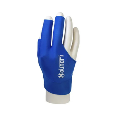 Billard Handschuh Molinari für die rechte Hand Royal Blue Größe M